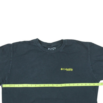 Columbia PFG Men's Black XL Cotton Crew Neck Short Sleeve T-Shirt