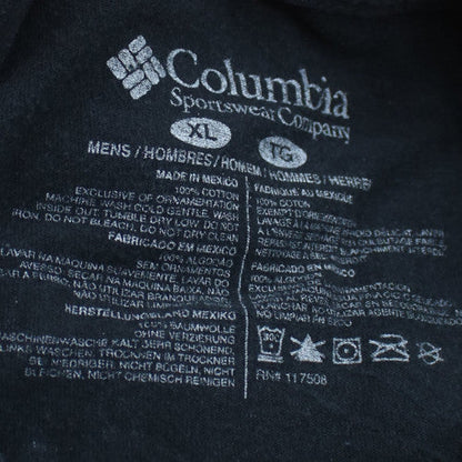 Columbia PFG Men's Black XL Cotton Crew Neck Short Sleeve T-Shirt