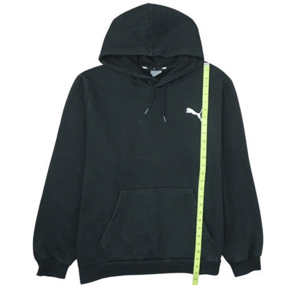 Puma Men's Black XXL Pullover Hoodie with Logo Detail