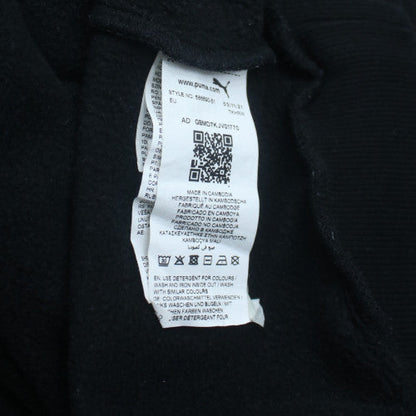 Puma Men's Black XXL Pullover Hoodie with Logo Detail