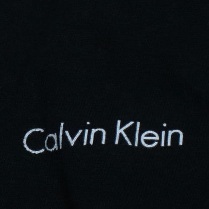 Calvin Klein Men's Black V-Neck Classic Cotton T-Shirt XL