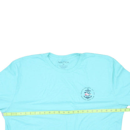 Nautica Men's Blue 3XL Nautical Graphic Short Sleeve T-Shirt