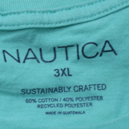 Nautica Men's Blue 3XL Nautical Graphic Short Sleeve T-Shirt