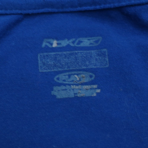 Reebok Men's Blue Rocky's Gym & Fitness Crew Neck Short Sleeve T-Shirt L