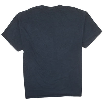Champion Men's Black 3XL Crew Neck Graphic Print T-Shirt