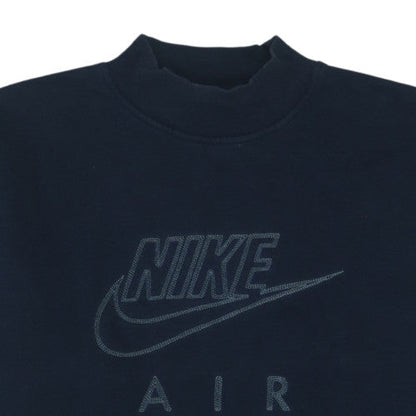 Nike Men's Blue Air Crew Neck Pullover Sweatshirt Size S