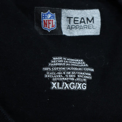 NFL Team Apparel Men's Black Pittsburgh Steelers XL T-Shirt
