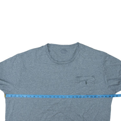 Ralph Lauren Men's Grey 3XL Big & Tall Cotton Crew Neck T-Shirt