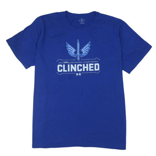 Under Armour Men's Blue 3XL XFL Clinched Graphic T-Shirt