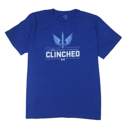 Under Armour Men's Blue 3XL XFL Clinched Graphic T-Shirt