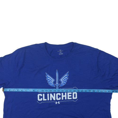 Under Armour Men's Blue 3XL XFL Clinched Graphic T-Shirt
