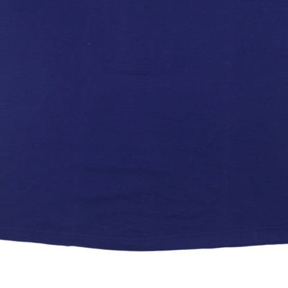 Russell Athletic Men's Blue Short Sleeve Henley T-Shirt XL