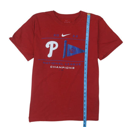 Nike Men's Red National League Champions Graphic T-Shirt Size L