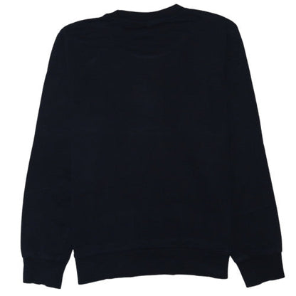 Champion Men Black Medium Crew Neck Pullover Sweatshirt