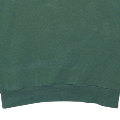 Alpha Industries Men Green XL Pullover Crew Neck Cotton Sweatshirt