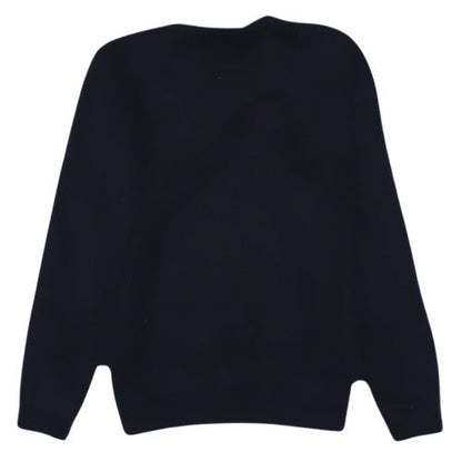 Champion Men’s Black Pullover Sweatshirt Medium Fleece Crew Neck