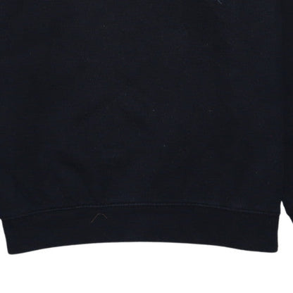 Champion Men’s Black Pullover Sweatshirt Medium Fleece Crew Neck