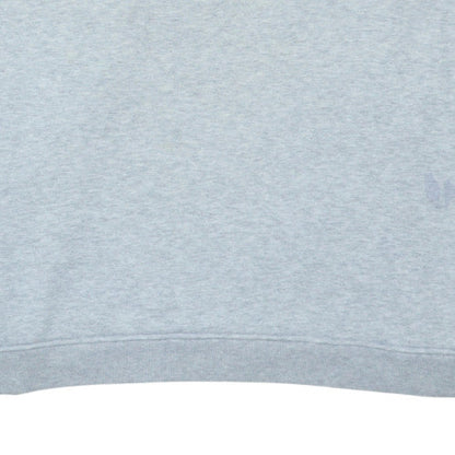 Adidas Men's Grey Crew Neck Sweatshirt Size M Classic Casual Style