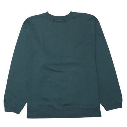 Reebok Men's Green Essentials Crew Neck Sweatshirt Size L