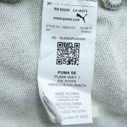 Puma Men's Grey 2XL Crew Neck Pullover Sweatshirt