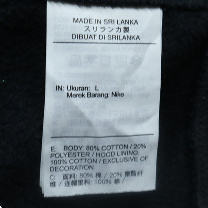 Nike Men’s Black L Pullover Hoodie with Logo