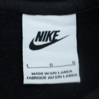 Nike Men’s Black L Pullover Hoodie with Logo