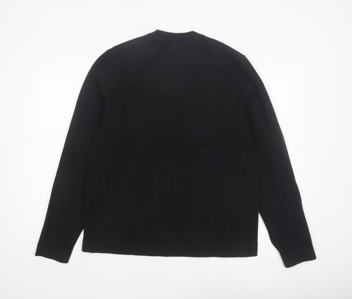 Marks and Spencer Men’s Black L Crew Neck Pullover Jumper