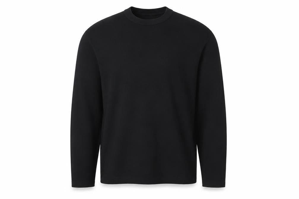 Marks and Spencer Men’s Black L Crew Neck Pullover Jumper