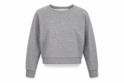 Levi's Women's Grey Crew Neck Pullover Sweatshirt Size S
