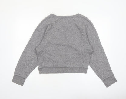 Levi's Women's Grey Crew Neck Pullover Sweatshirt Size S