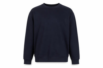 Marks & Spencer Men's Blue Relaxed Fit Cotton Sweatshirt Size L