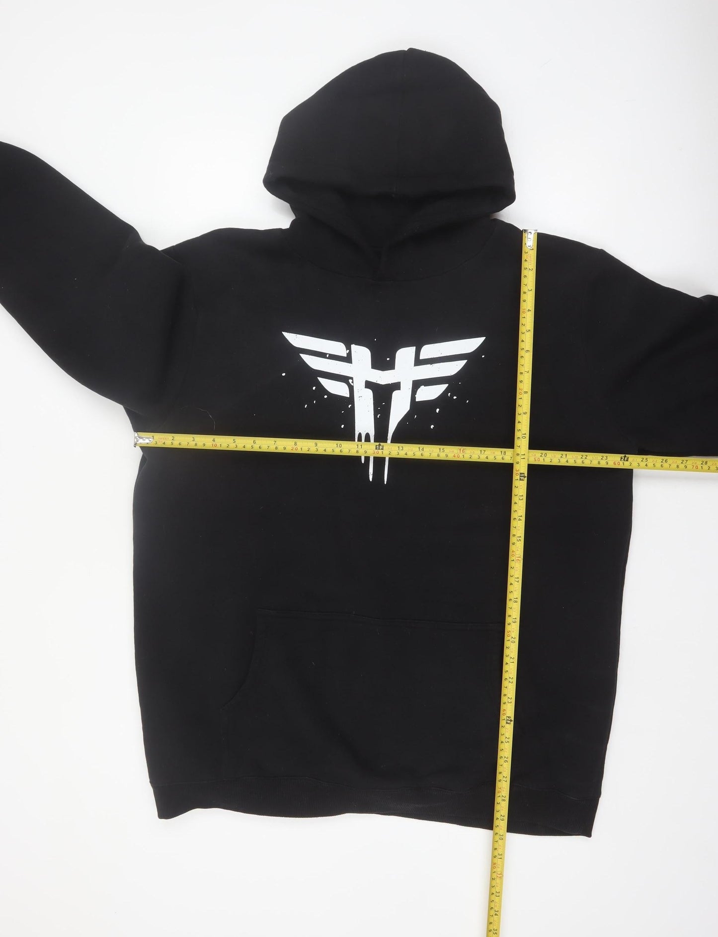 Nations Men’s Black 2XL Pullover Hoodie Esports Fleece Regular Fit