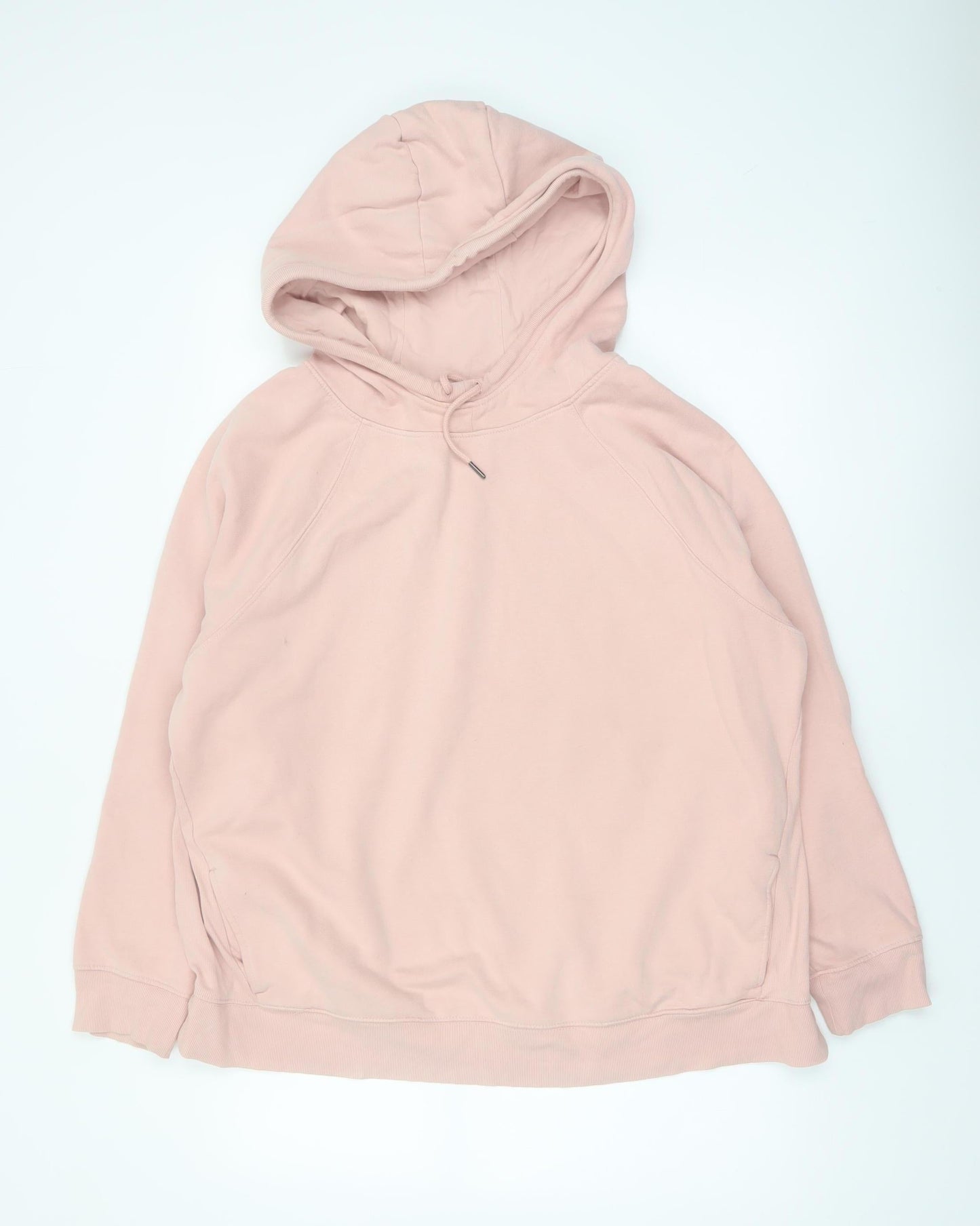 Next Women Pink Pullover Hoodie XL Cotton Blend Casual