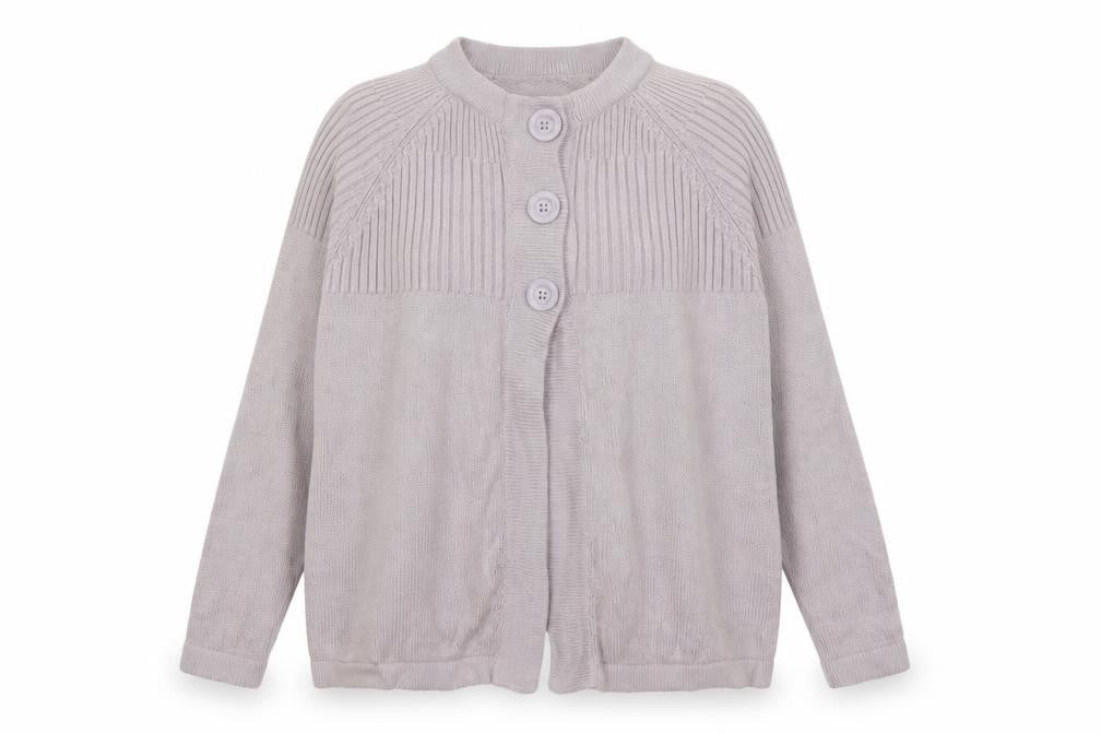 Anthology Women's Purple Long Sleeve Button Cardigan Size 12
