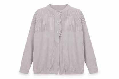 Anthology Women's Purple Long Sleeve Button Cardigan Size 12