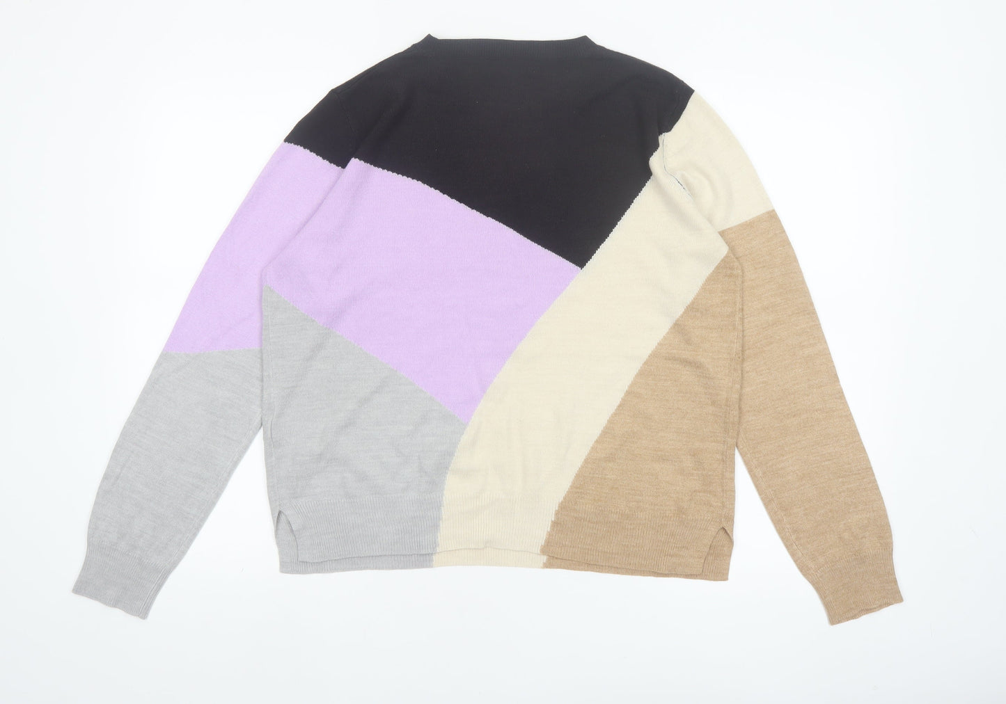 Marks and Spencer Women’s Multicoloured Size 12 Crew Neck Jumper