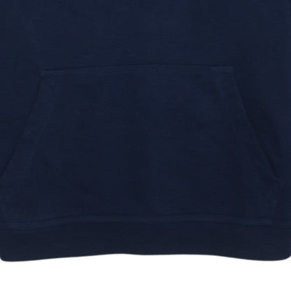 Nike Boys Blue Fleece Pullover Hoodie XL 158-170cm Logo Hooded Sweatshirt
