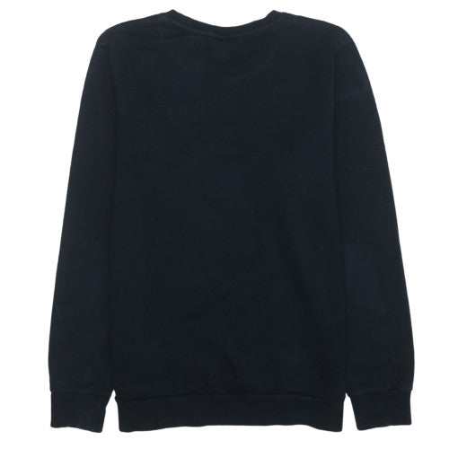 Under Armour Womens Black Small Crew Neck Pullover Sweatshirt