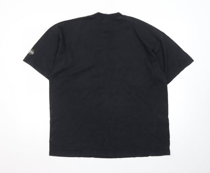 Fruit of the Loom Mens Black Guinness Beer Graphic XL T-Shirt