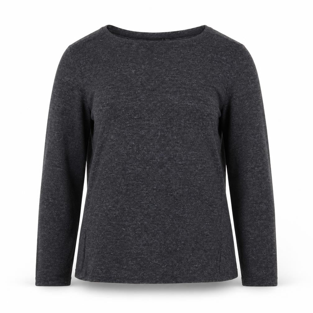 Next Women Grey Long Sleeve Basic Jersey Top Size 12