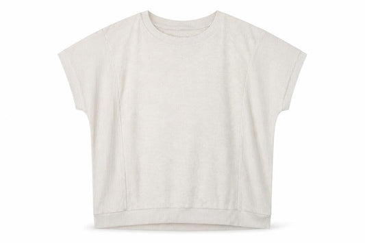 Peacocks Women's Beige Short Sleeve Knit Pullover Jumper Size 18-20