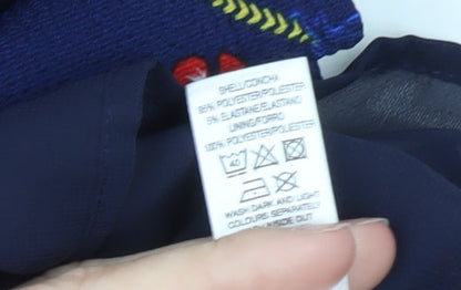 Savida Women's Blue Floral Fit & Flare Belted Dress Size 18