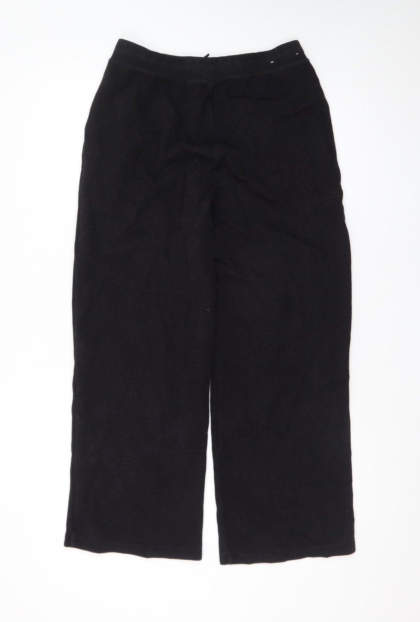 Uniqlo Men’s Black L Regular Fit Sweatpants with Elastic Waist