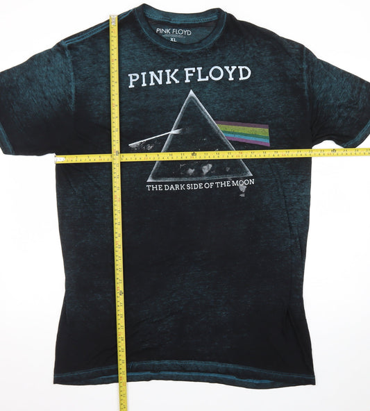 Pink Floyd Men's Black XL Band Graphic Rock T-Shirt