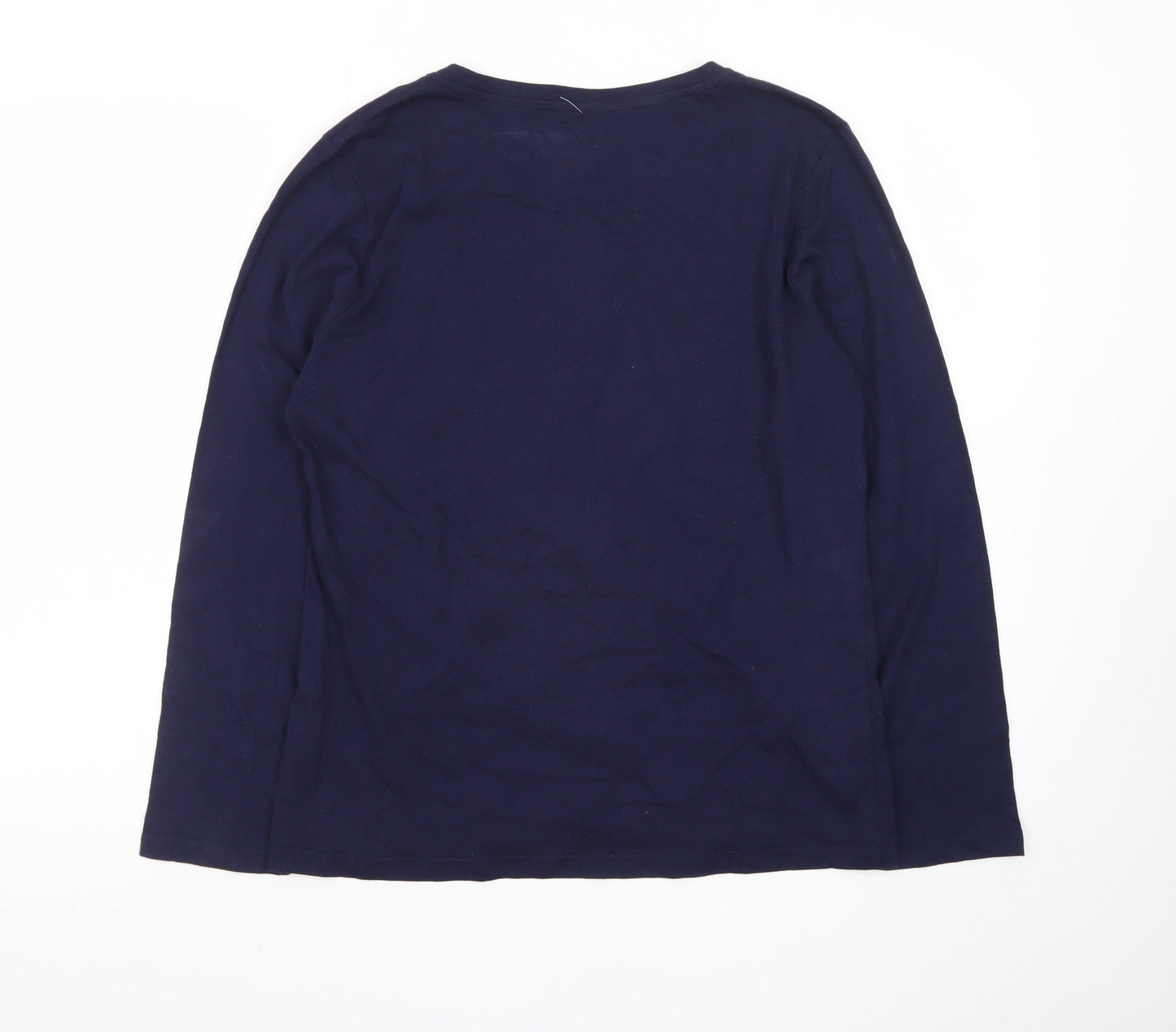 Vagary & Easy Men’s Blue Yellowstone Graphic Long Sleeve T-Shirt L