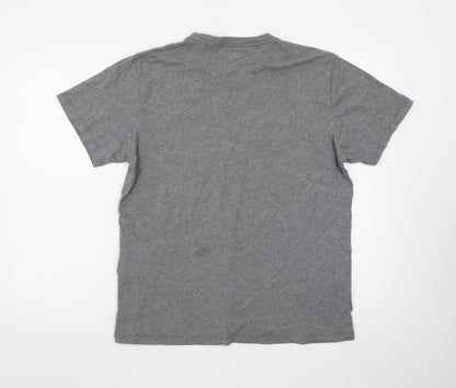 Levi's Men's Grey Crew Neck Short Sleeve Classic Cotton T-Shirt M