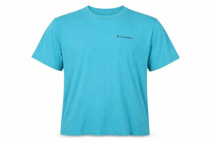 Columbia Men's Blue XL Graphic Cotton T-Shirt