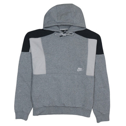 Nike Men's Grey Pullover Hoodie Small Sports Fleece Sweatshirt