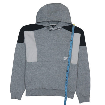 Nike Men's Grey Pullover Hoodie Small Sports Fleece Sweatshirt