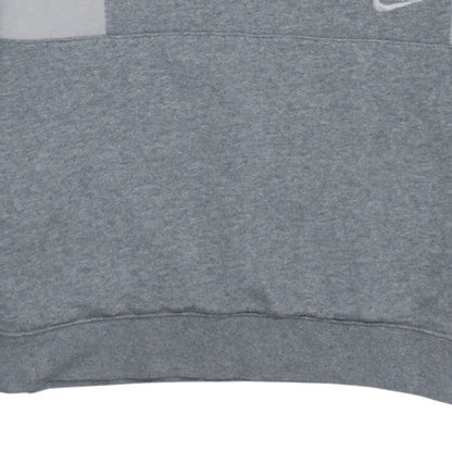 Nike Men's Grey Pullover Hoodie Small Sports Fleece Sweatshirt
